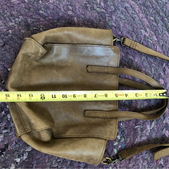 fashionable local and global distressed leather purse - Picture 10 of 10